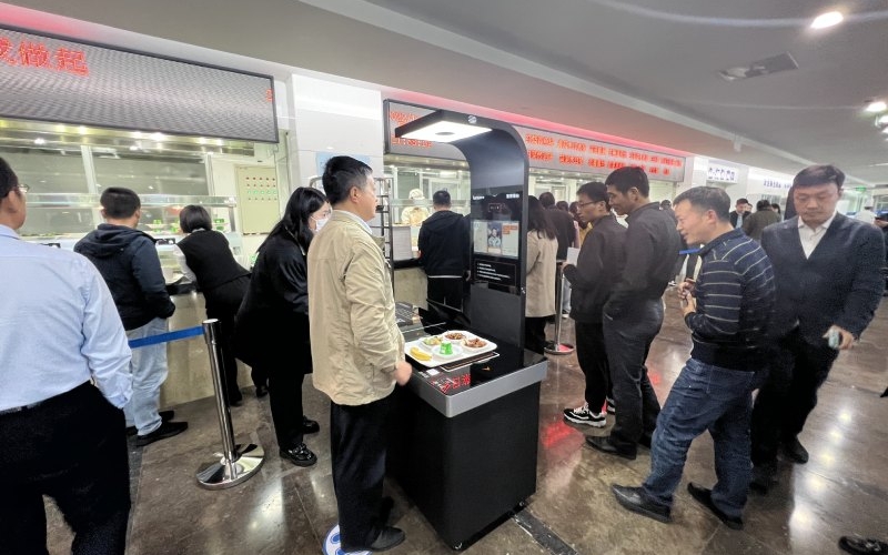 智能识别、便捷支付,智慧食堂自助结算台产品概述