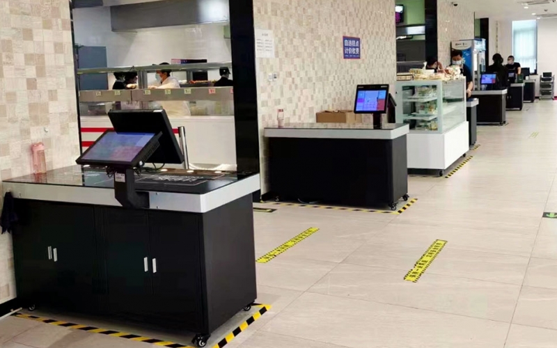 自助结算台,无感结算、流程再造