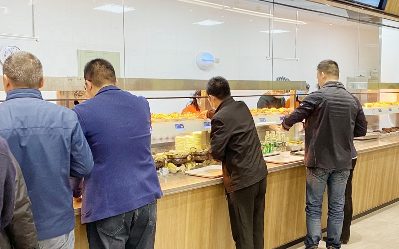 社区养老智慧食堂,高效便捷,节约成本