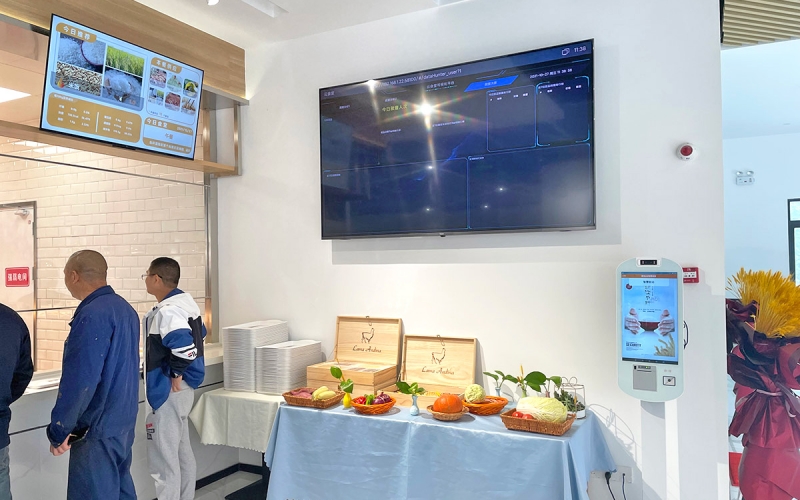 智慧校园食堂,充分布局,效率提升